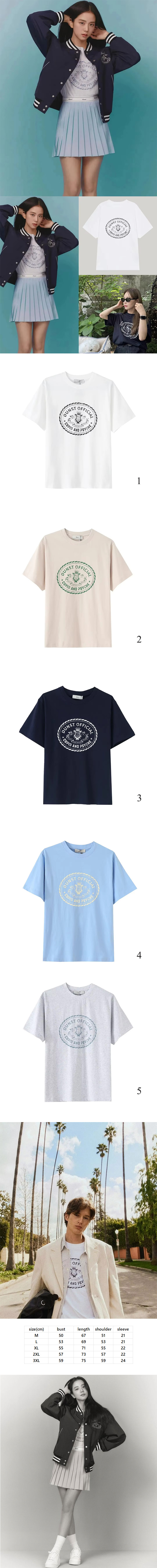 k-pop#k-drama#NewJeans ミンジ着用ティーシャツ NJZ MINJI